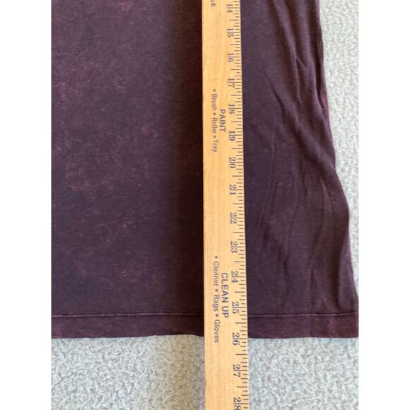 NWT Iro Polette Tank Top Small Shoulder Pads Stone Wash Crew Neck Black Red S - Picture 15 of 16